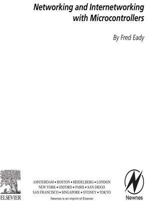 cover image of Networking and Internetworking with Microcontrollers